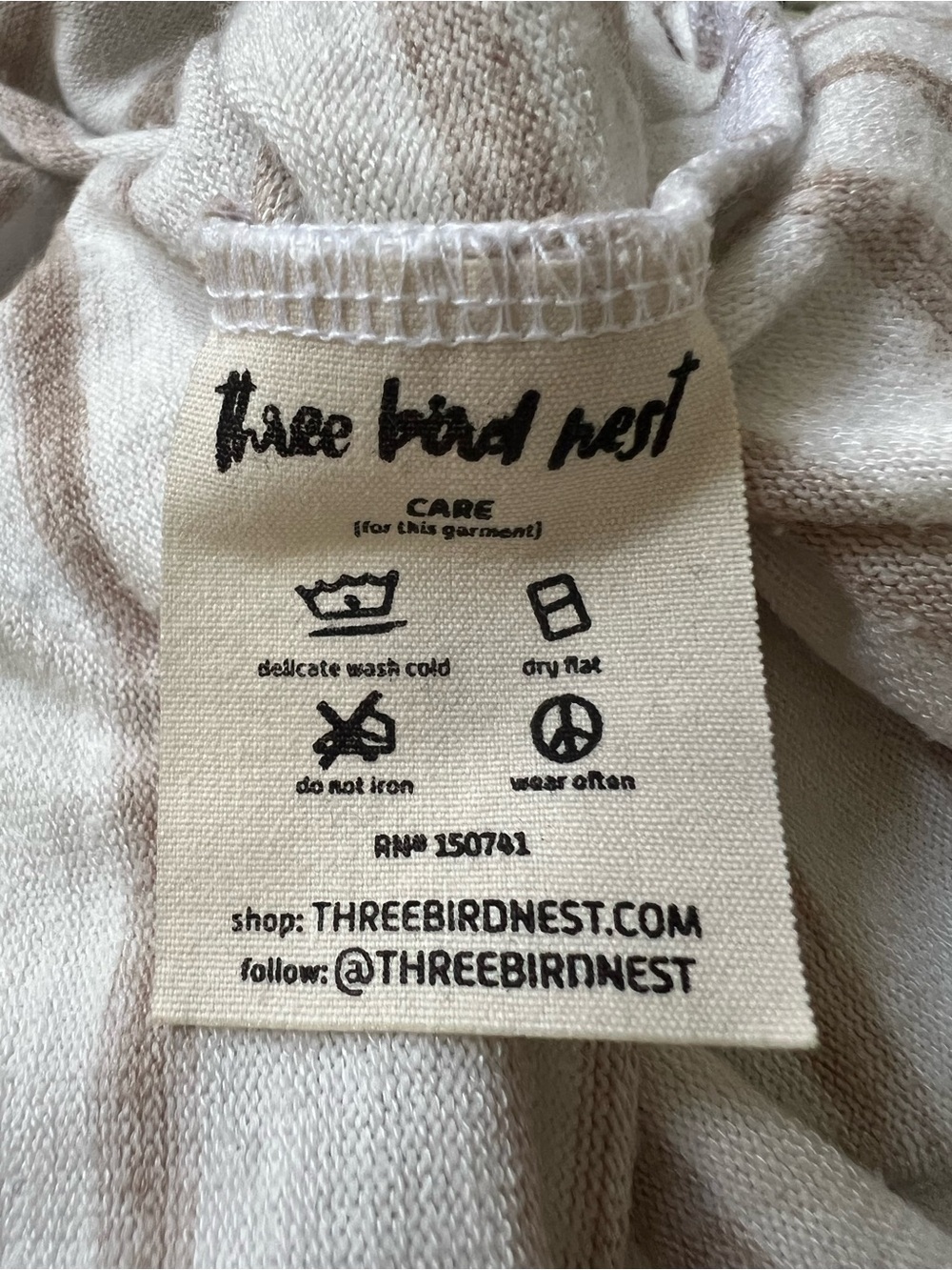 Three Bird Nest The Nest Swaying Stripes Top - Picture 5 of 12